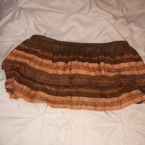 Free people strapless top